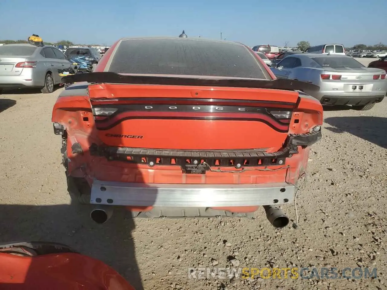 6 fotografías del automóvil dañado 2C3CDXCT1MH506720 DODGE CHARGER 2021