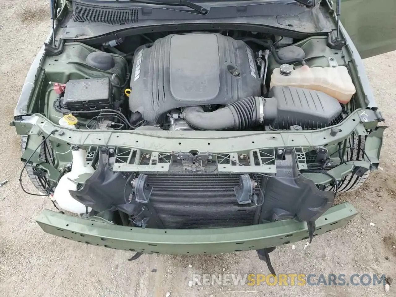 11 fotografías del automóvil dañado 2C3CDXCT1MH587914 DODGE CHARGER 2021