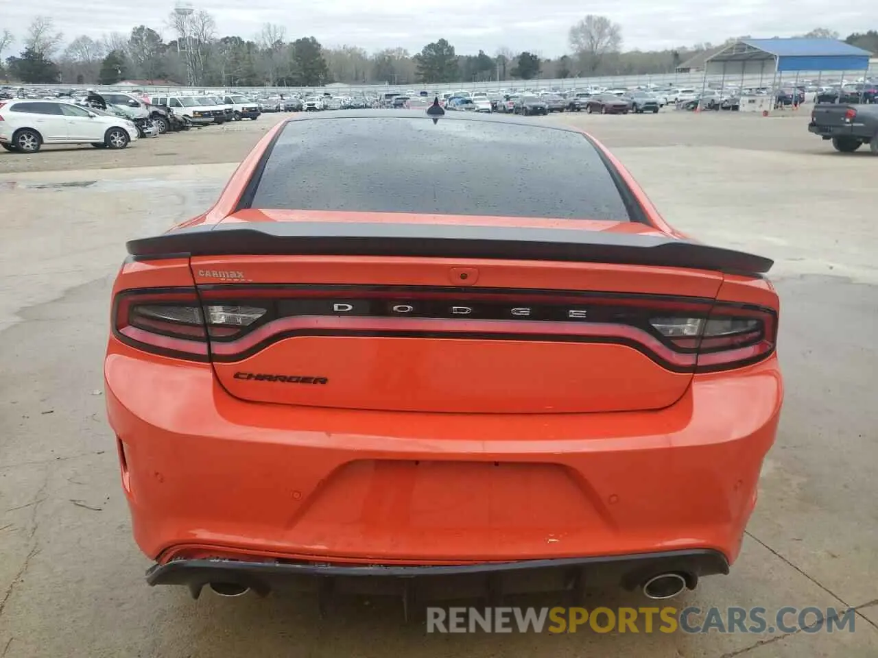 6 fotografías del automóvil dañado 2C3CDXCT1MH652986 DODGE CHARGER 2021