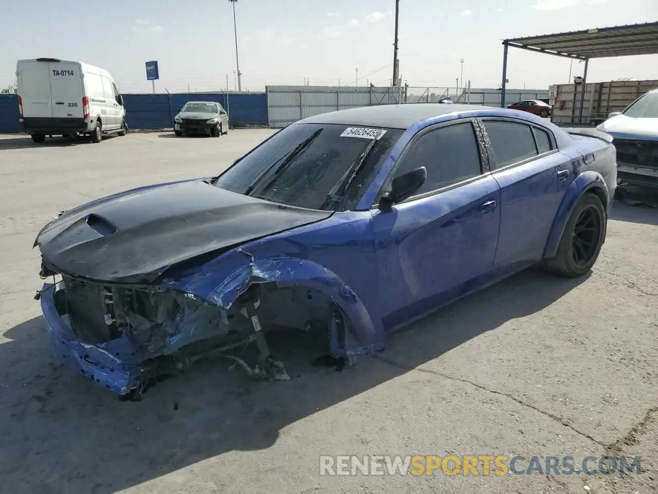 1 fotografías del automóvil dañado 2C3CDXCT1MH670887 DODGE CHARGER 2021