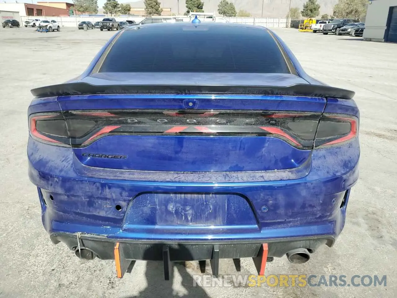 6 fotografías del automóvil dañado 2C3CDXCT1MH670887 DODGE CHARGER 2021
