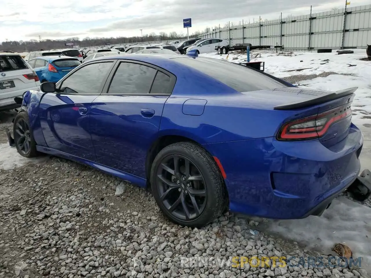 2 fotografías del automóvil dañado 2C3CDXCT2MH656805 DODGE CHARGER 2021