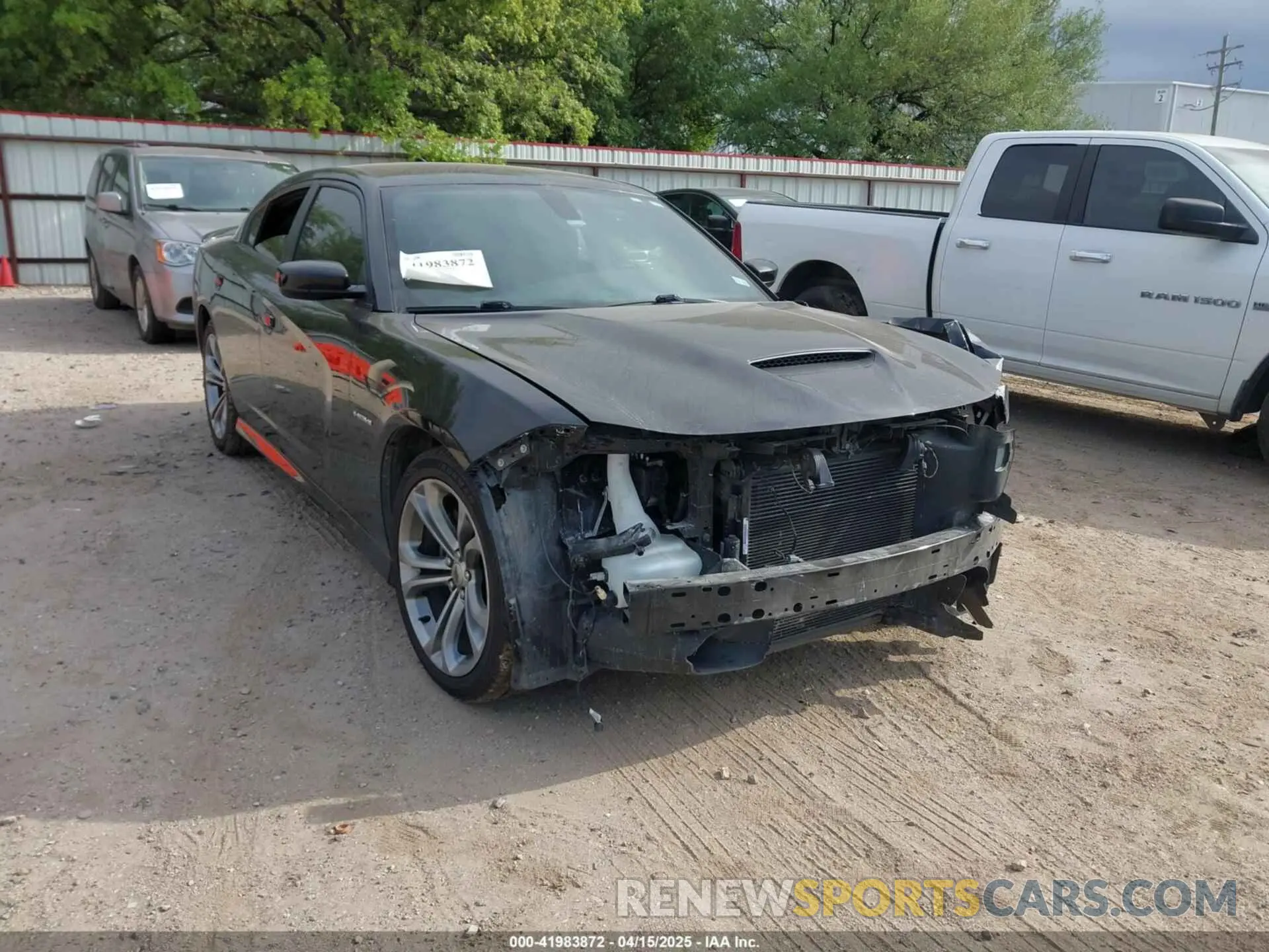 1 fotografías del automóvil dañado 2C3CDXCT3MH517914 DODGE CHARGER 2021