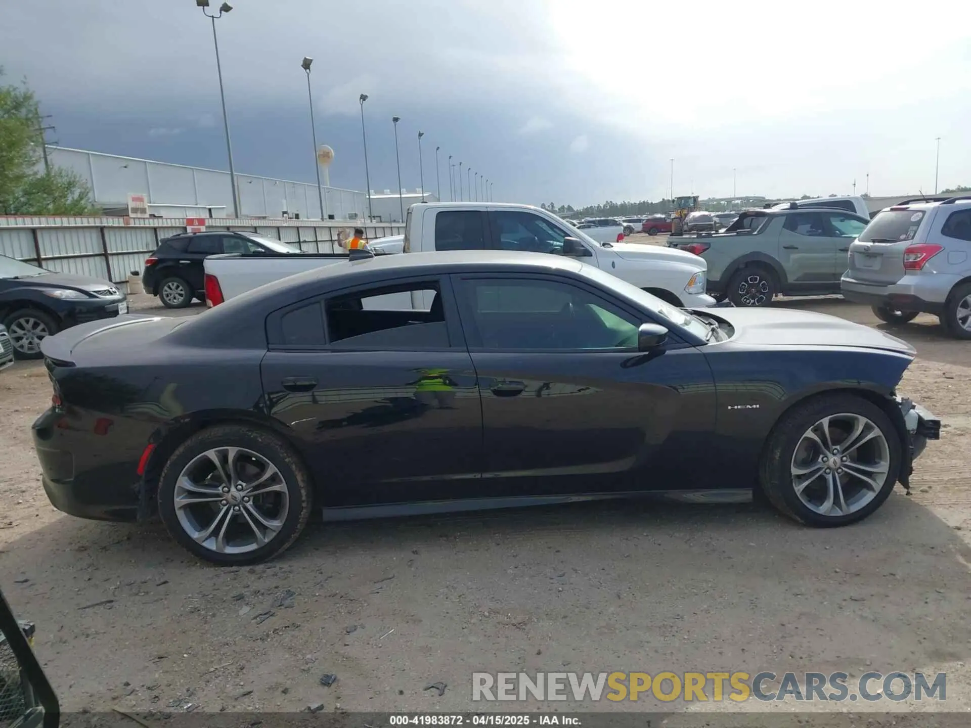 14 fotografías del automóvil dañado 2C3CDXCT3MH517914 DODGE CHARGER 2021