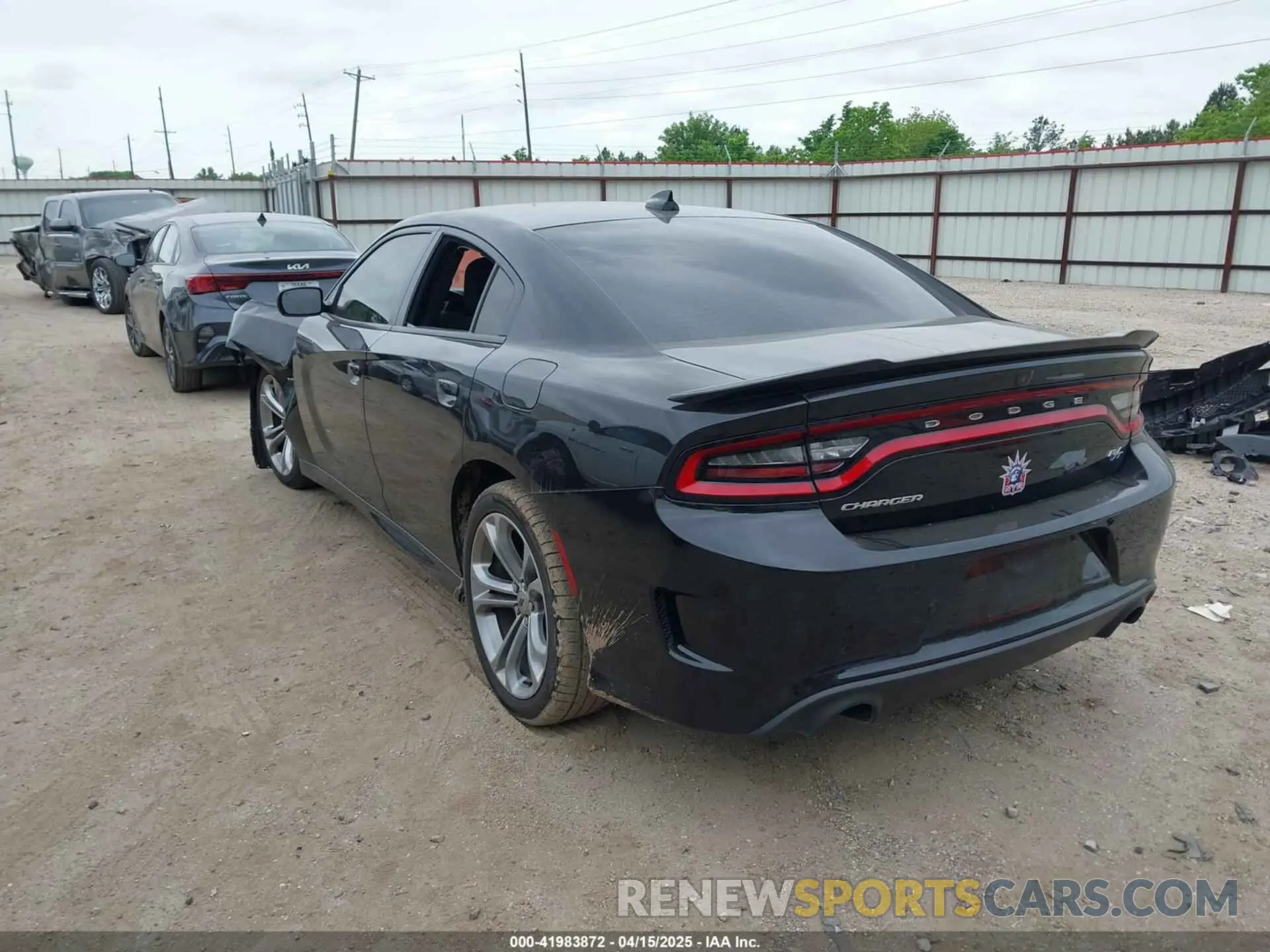 3 fotografías del automóvil dañado 2C3CDXCT3MH517914 DODGE CHARGER 2021