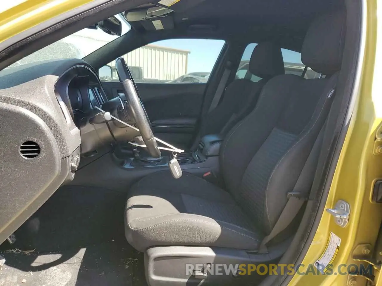 7 fotografías del automóvil dañado 2C3CDXCT3MH616684 DODGE CHARGER 2021