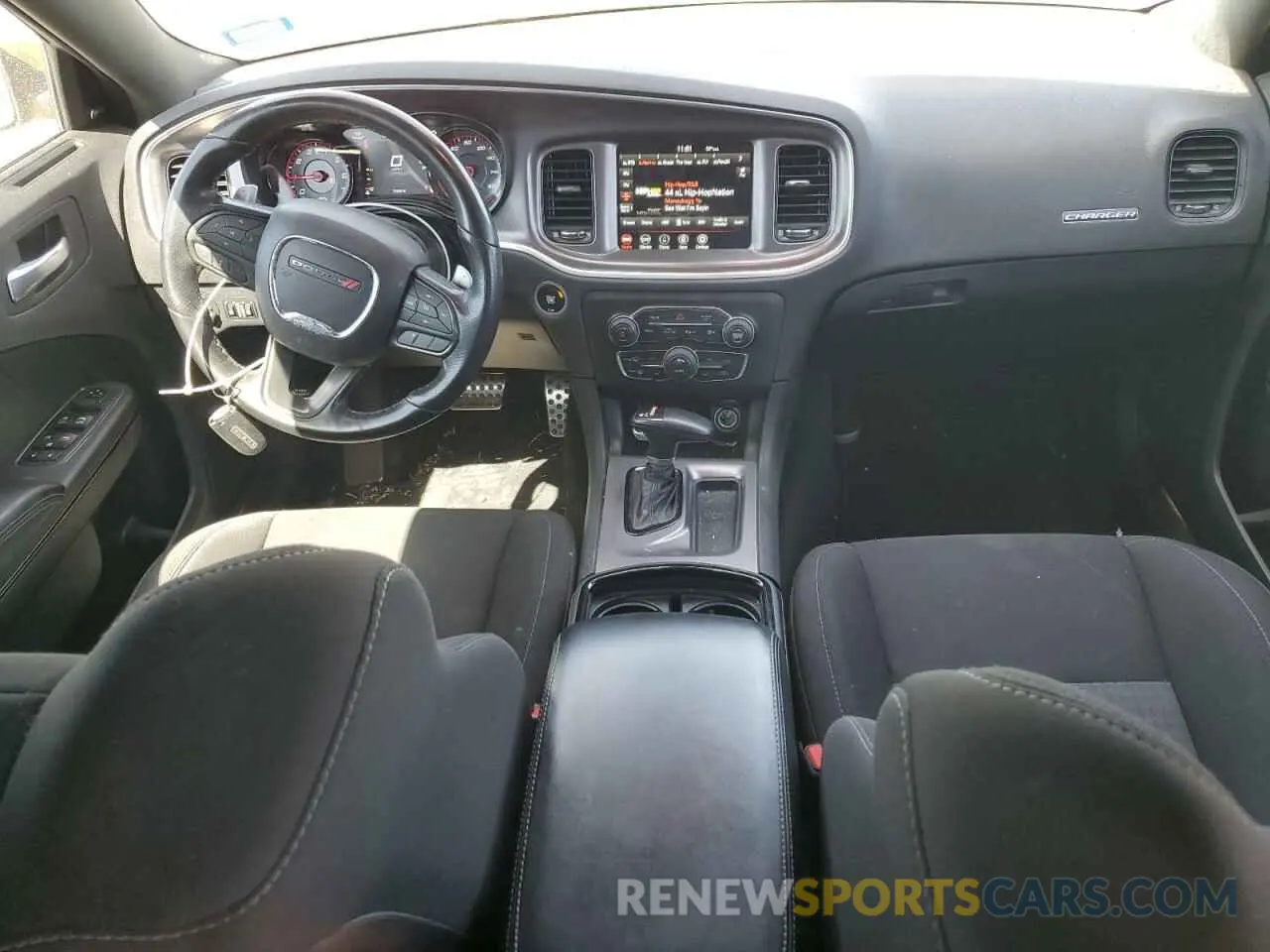 8 fotografías del automóvil dañado 2C3CDXCT3MH616684 DODGE CHARGER 2021
