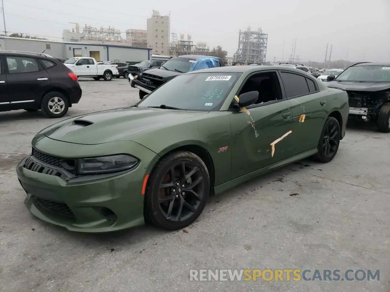 1 fotografías del automóvil dañado 2C3CDXCT3MH628835 DODGE CHARGER 2021