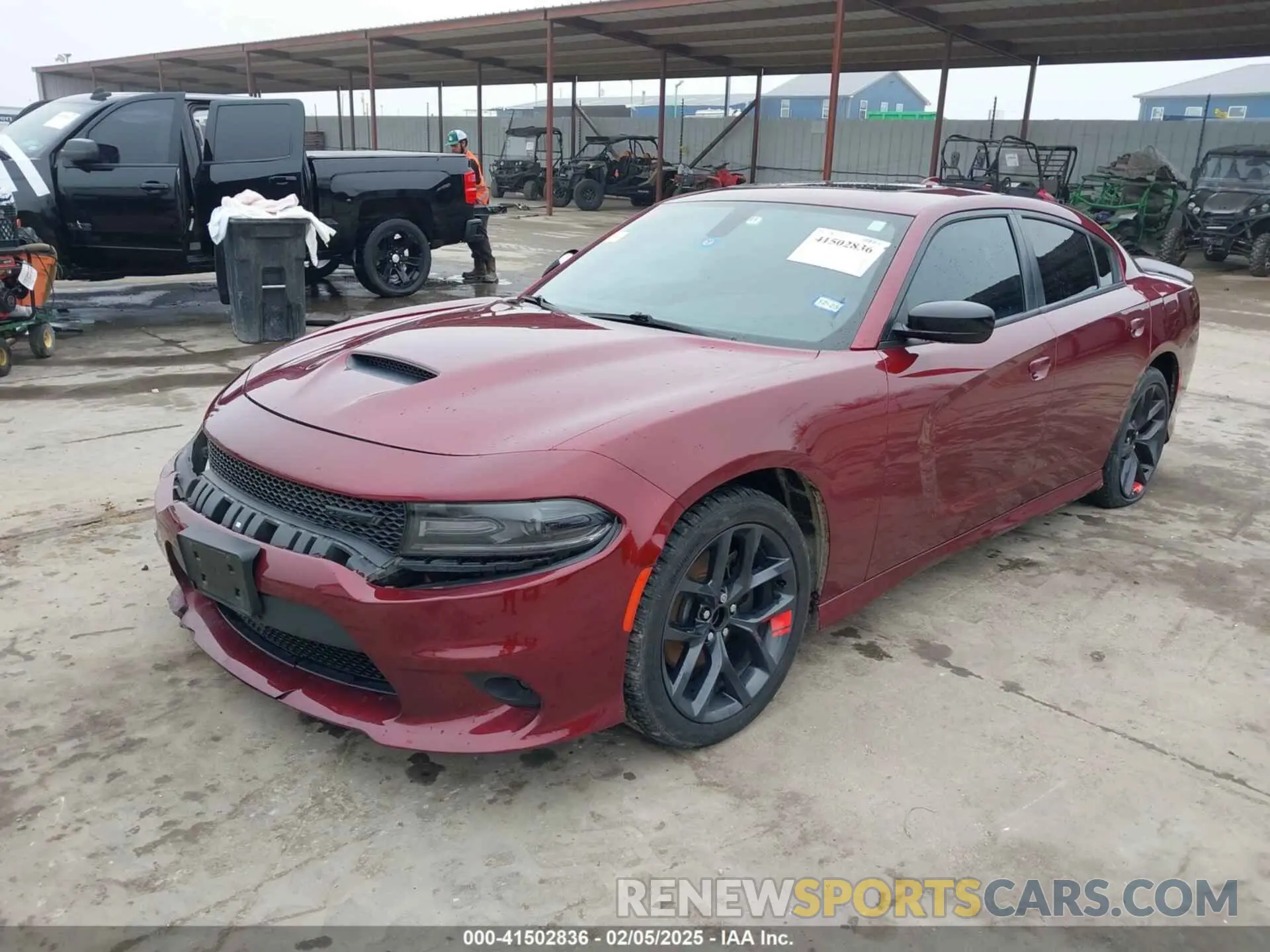 2 fotografías del automóvil dañado 2C3CDXCT6MH503991 DODGE CHARGER 2021