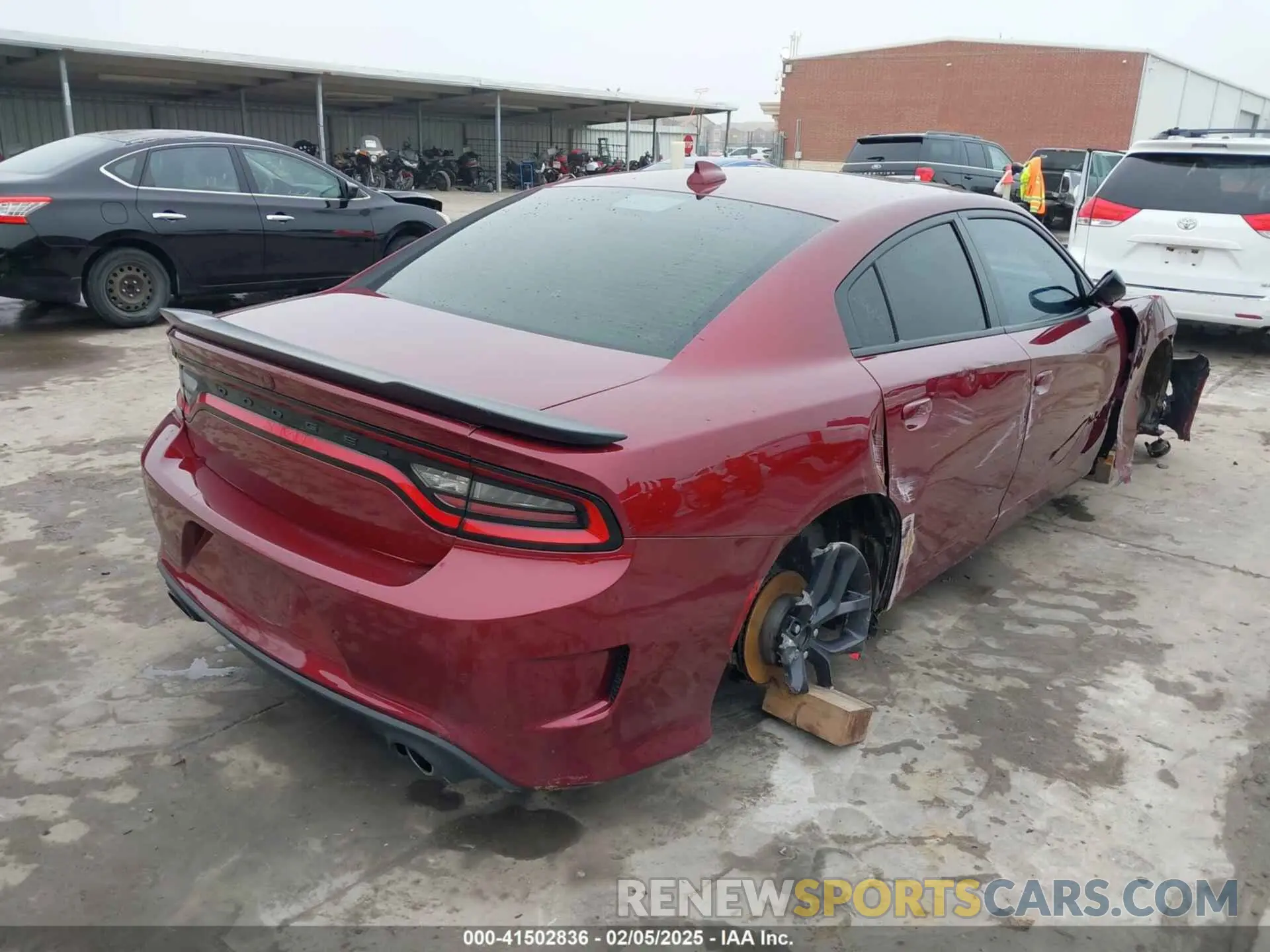 4 fotografías del automóvil dañado 2C3CDXCT6MH503991 DODGE CHARGER 2021