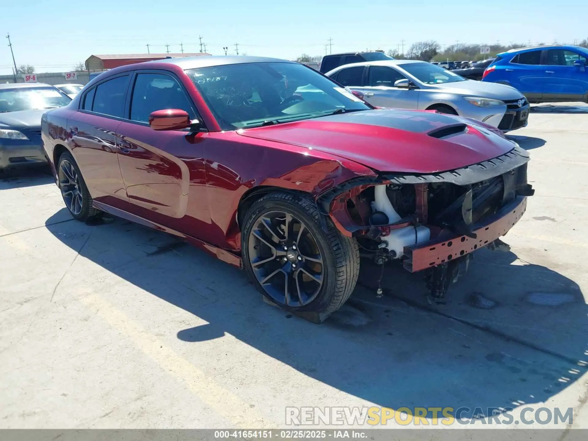 1 fotografías del automóvil dañado 2C3CDXCT6MH612418 DODGE CHARGER 2021