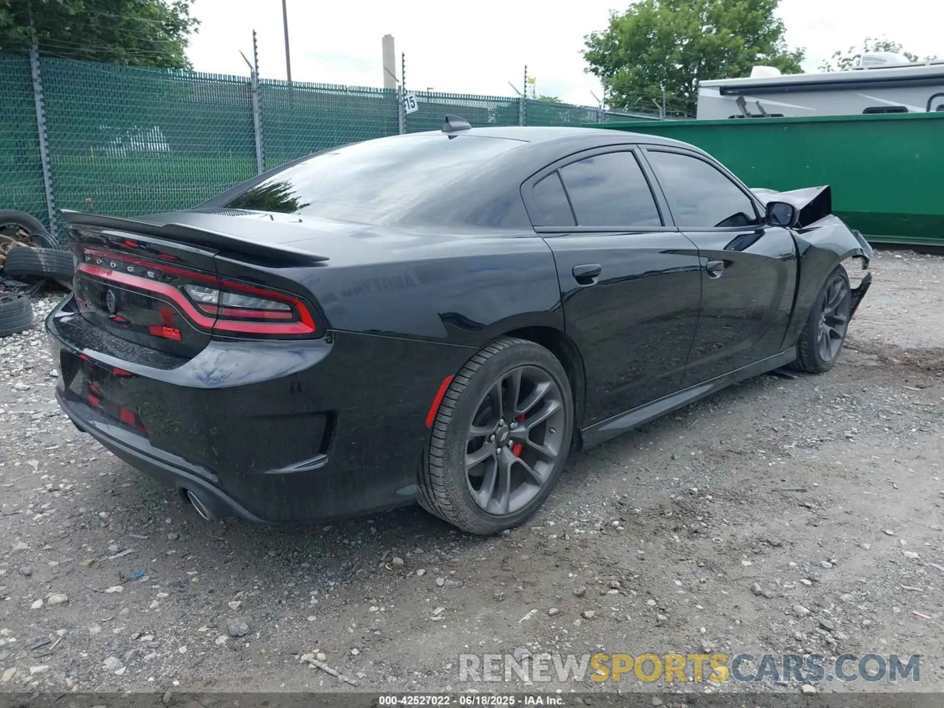 4 fotografías del automóvil dañado 2C3CDXCT6MH636587 DODGE CHARGER 2021