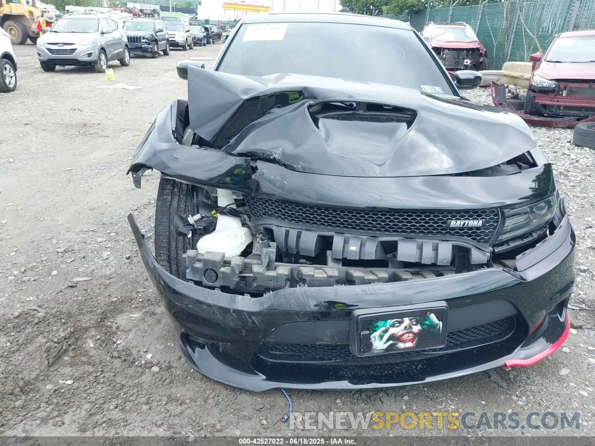 6 fotografías del automóvil dañado 2C3CDXCT6MH636587 DODGE CHARGER 2021