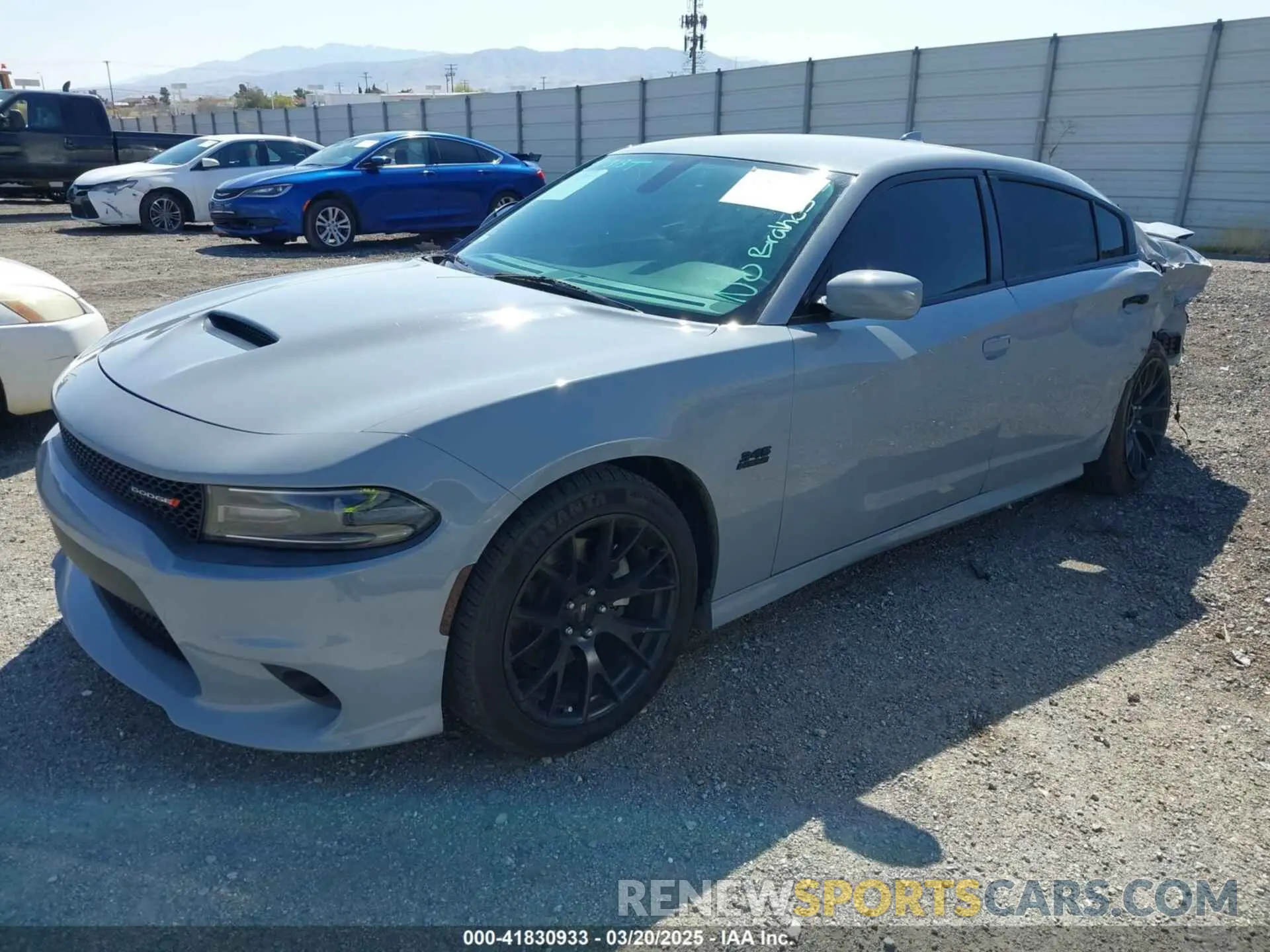 2 fotografías del automóvil dañado 2C3CDXCT6MH648805 DODGE CHARGER 2021
