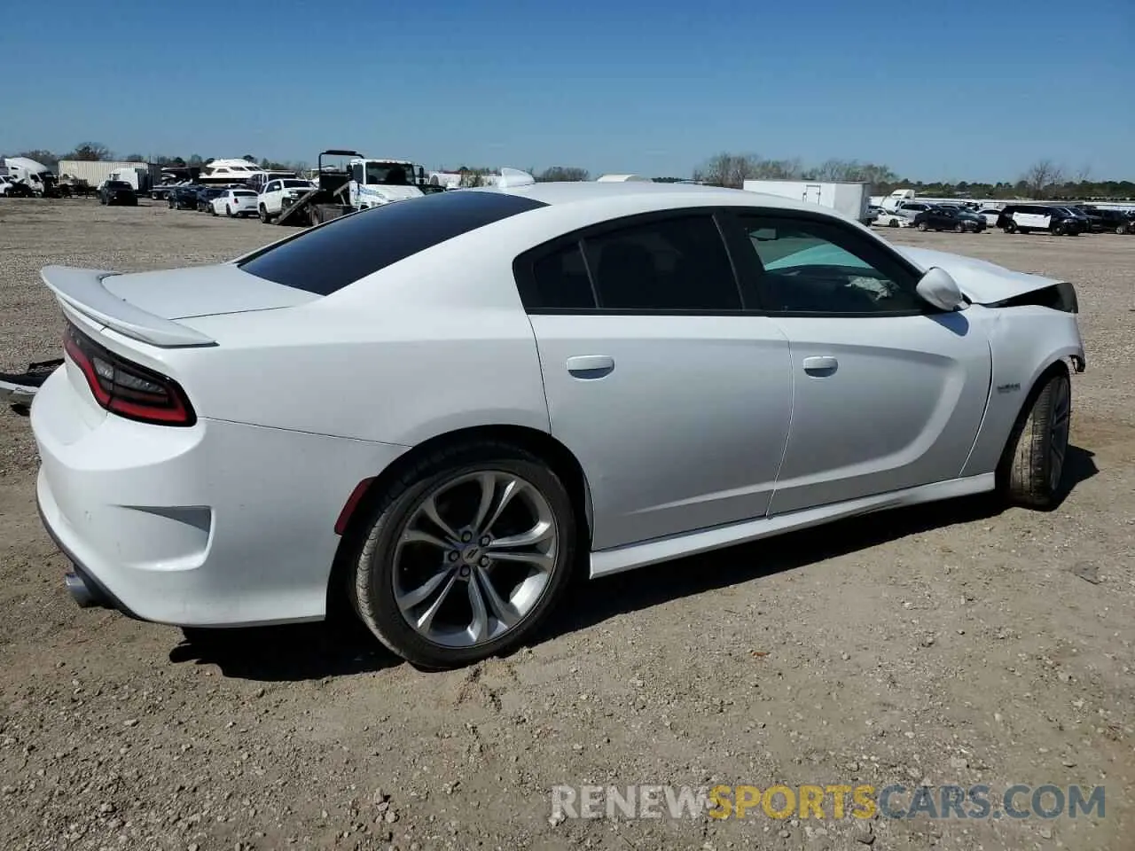 3 fotografías del automóvil dañado 2C3CDXCT7MH553878 DODGE CHARGER 2021