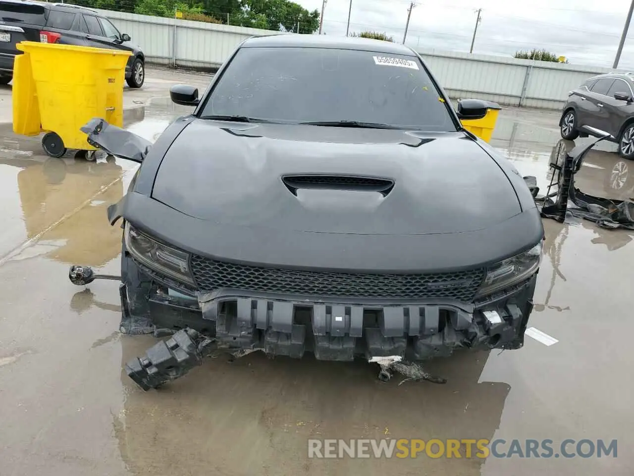 5 fotografías del automóvil dañado 2C3CDXCT7MH633360 DODGE CHARGER 2021