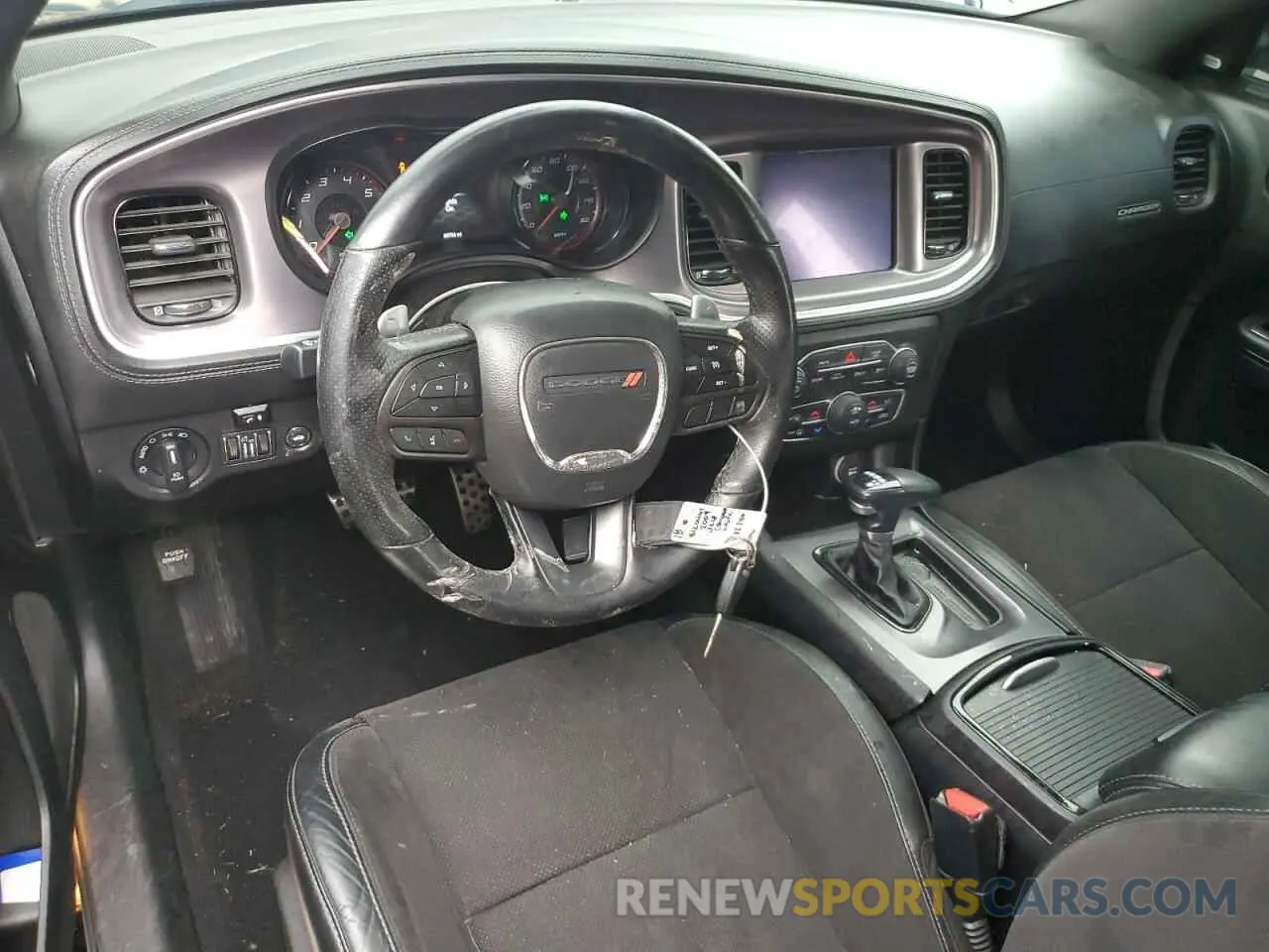 8 fotografías del automóvil dañado 2C3CDXCT7MH633360 DODGE CHARGER 2021
