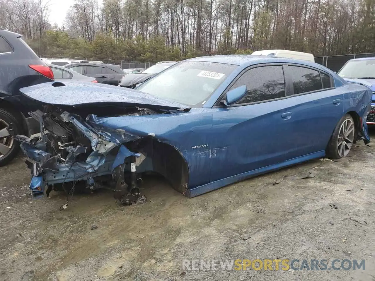 1 fotografías del automóvil dañado 2C3CDXCT8MH598408 DODGE CHARGER 2021