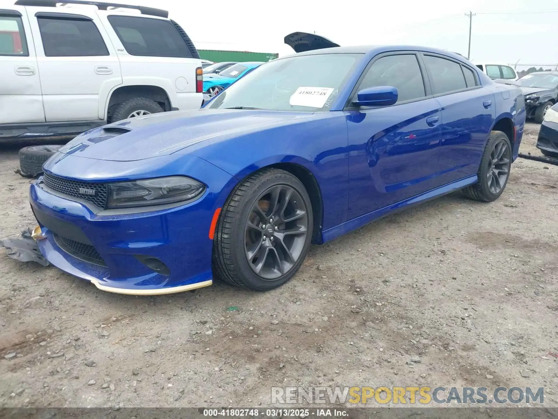 2 fotografías del automóvil dañado 2C3CDXCTXMH508711 DODGE CHARGER 2021
