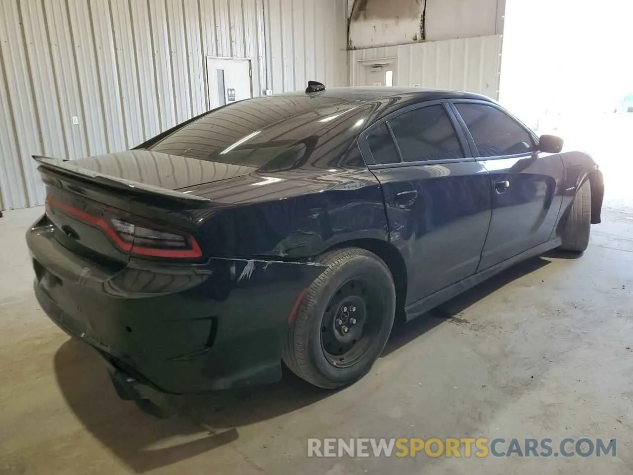 3 fotografías del automóvil dañado 2C3CDXCTXMH522057 DODGE CHARGER 2021