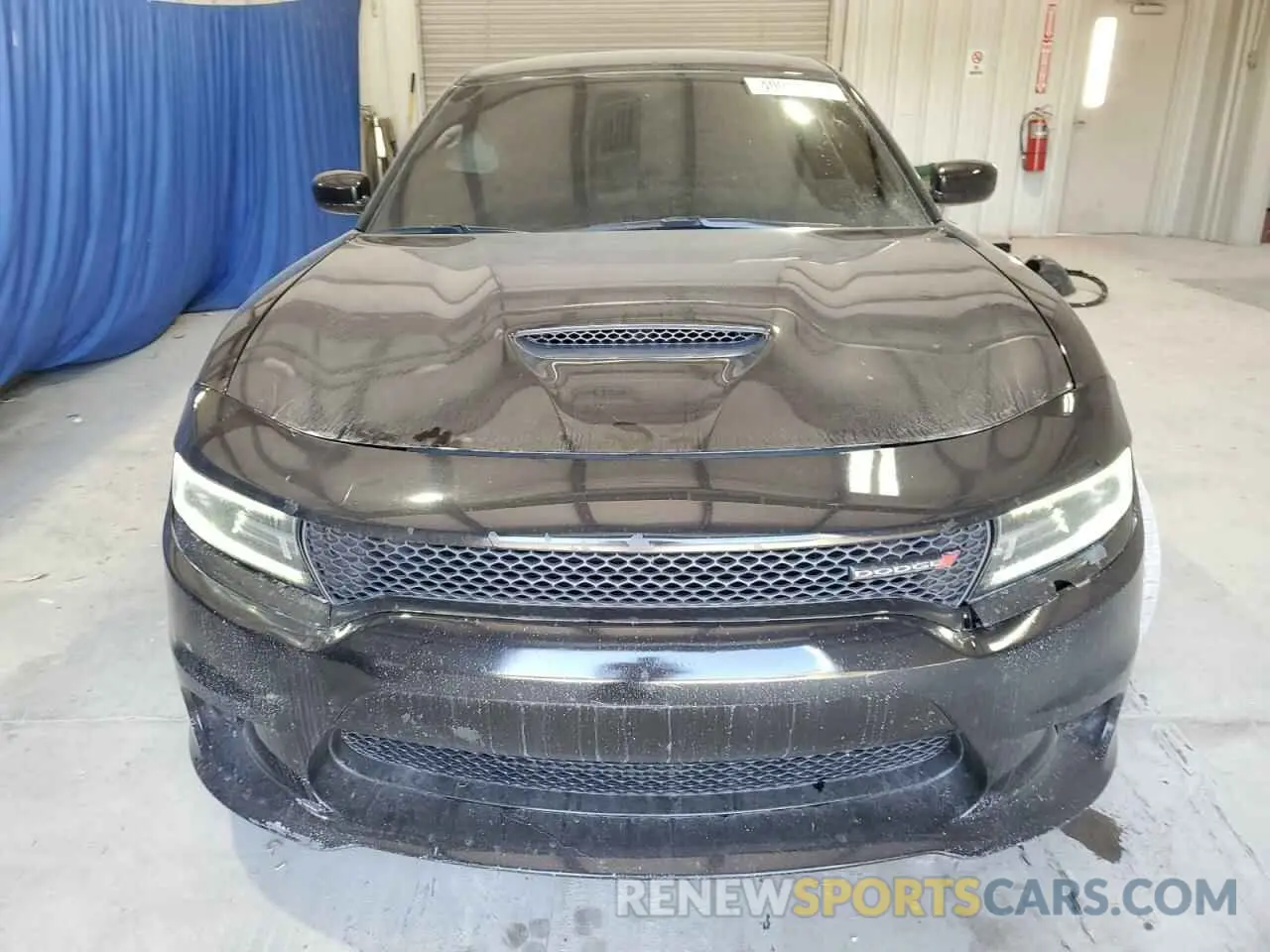 5 fotografías del automóvil dañado 2C3CDXCTXMH522057 DODGE CHARGER 2021