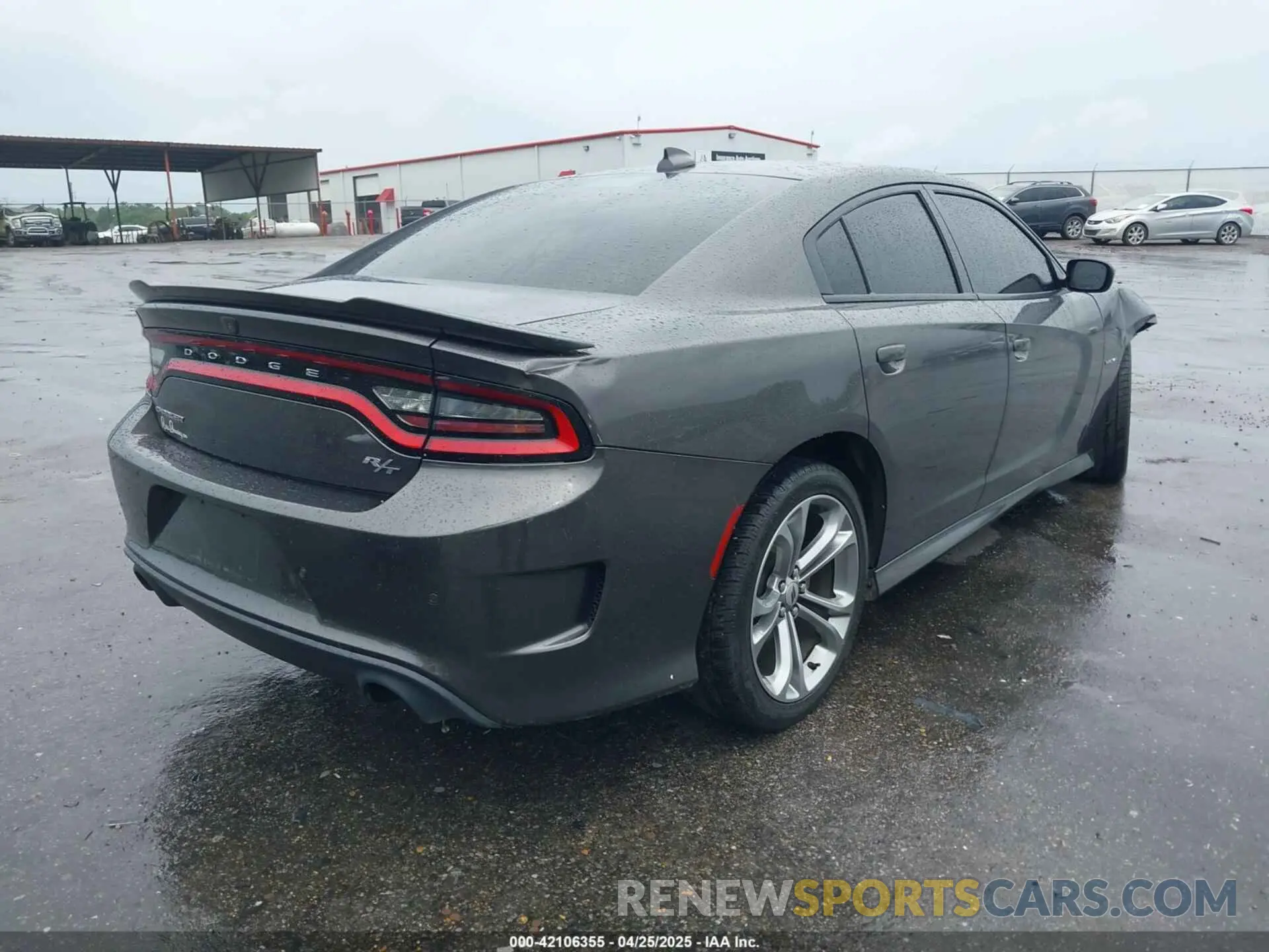 4 fotografías del automóvil dañado 2C3CDXCTXMH583957 DODGE CHARGER 2021