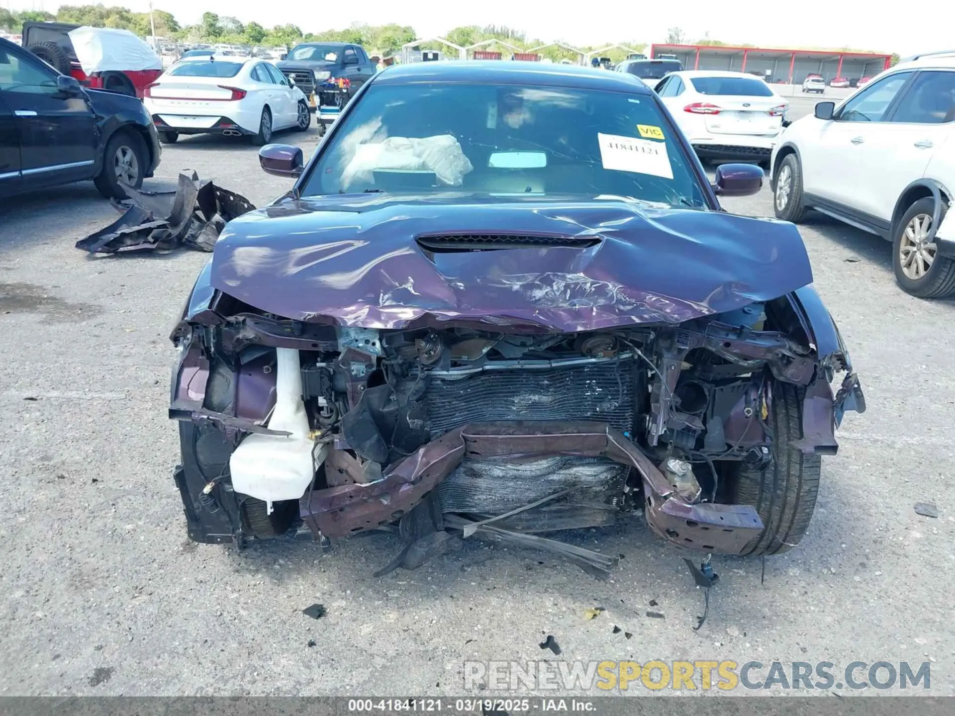 6 fotografías del automóvil dañado 2C3CDXCTXMH603768 DODGE CHARGER 2021
