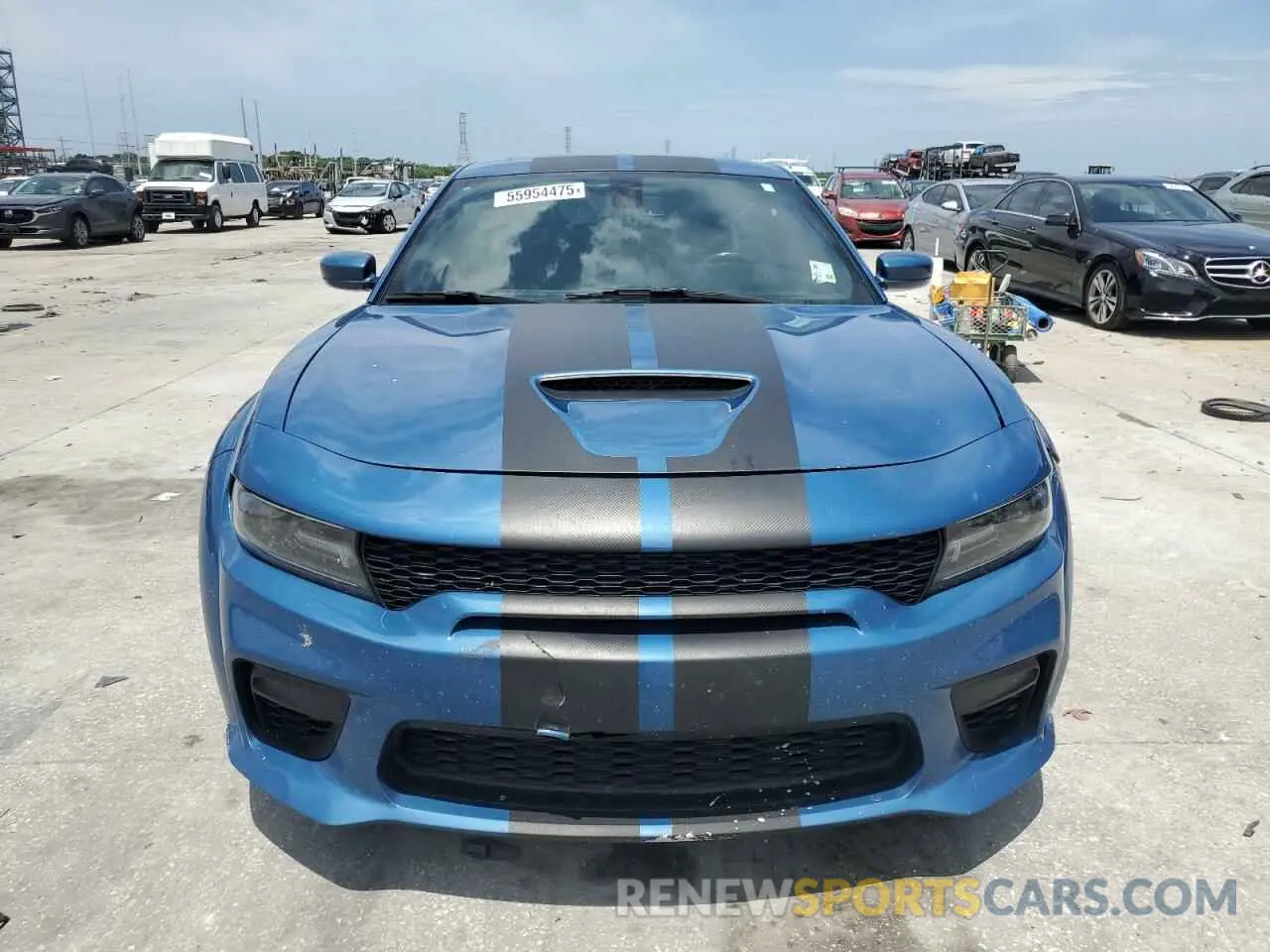 5 fotografías del automóvil dañado 2C3CDXGJ2MH505469 DODGE CHARGER 2021
