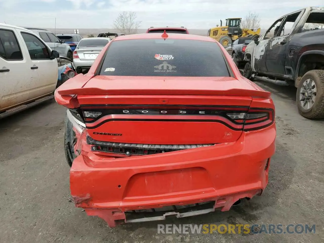 6 fotografías del automóvil dañado 2C3CDXGJ2MH540691 DODGE CHARGER 2021