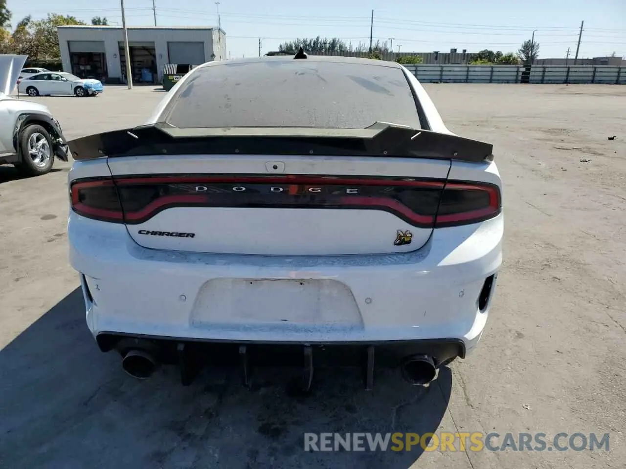 6 fotografías del automóvil dañado 2C3CDXGJ2MH586022 DODGE CHARGER 2021