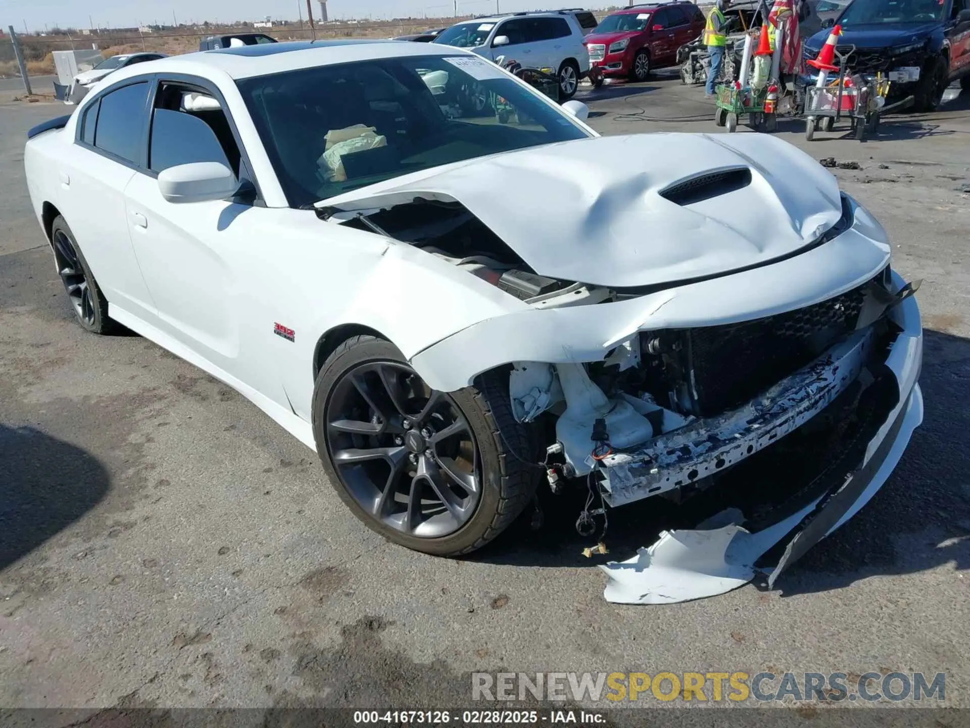 1 fotografías del automóvil dañado 2C3CDXGJ2MH598378 DODGE CHARGER 2021