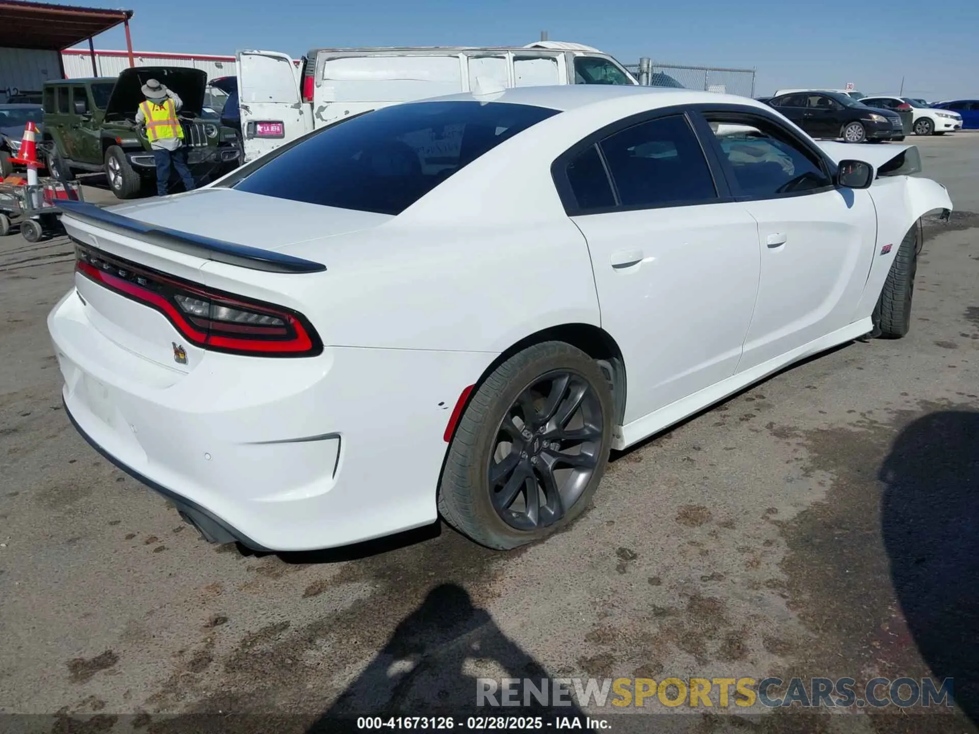 4 fotografías del automóvil dañado 2C3CDXGJ2MH598378 DODGE CHARGER 2021