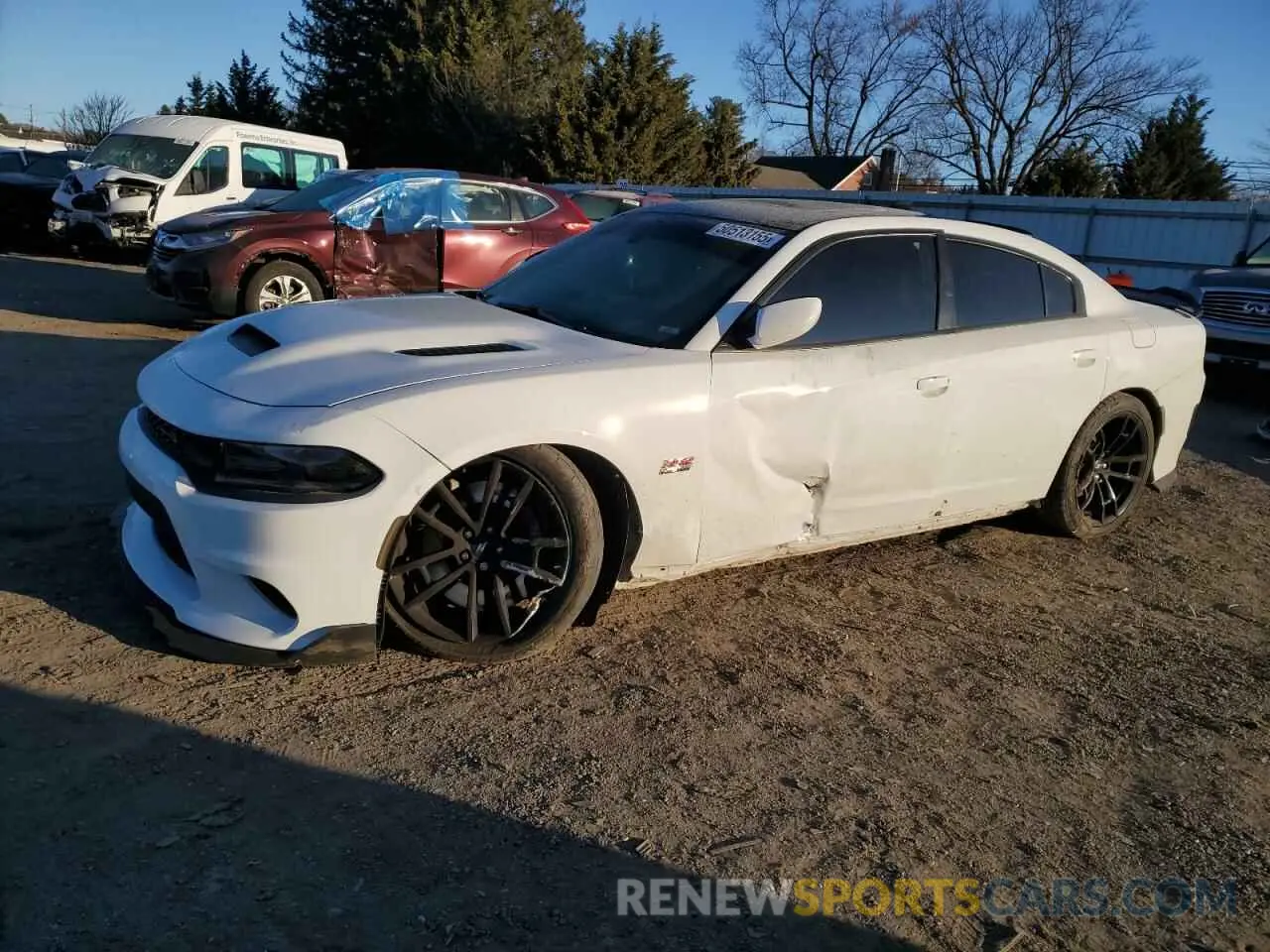 1 fotografías del automóvil dañado 2C3CDXGJ3MH528548 DODGE CHARGER 2021