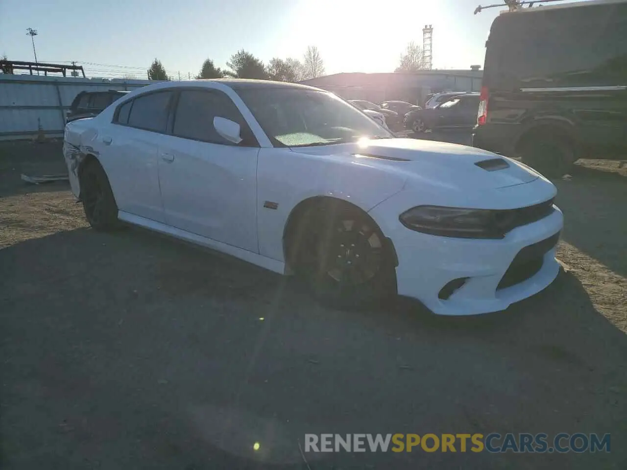 4 fotografías del automóvil dañado 2C3CDXGJ3MH528548 DODGE CHARGER 2021