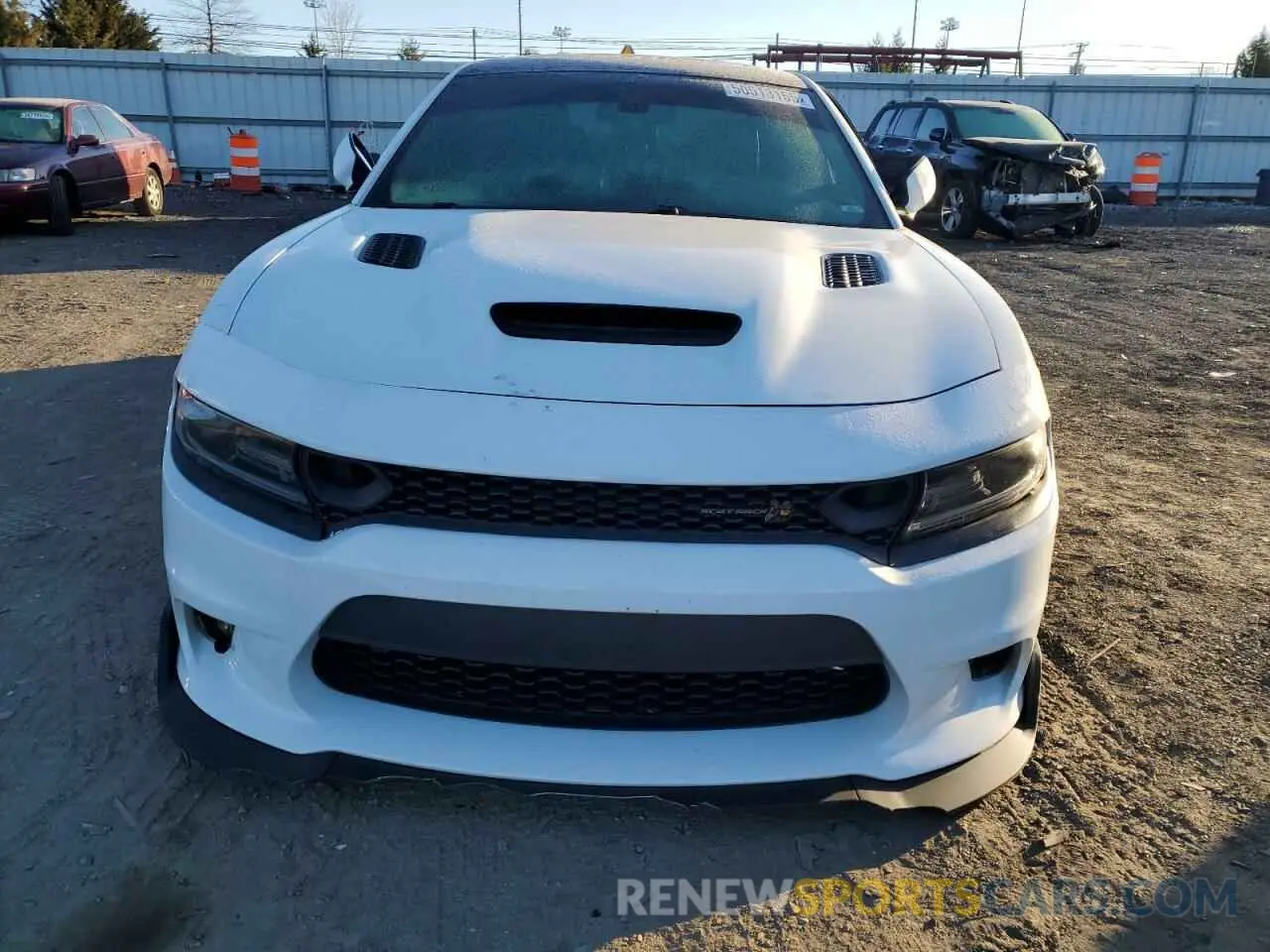 5 fotografías del automóvil dañado 2C3CDXGJ3MH528548 DODGE CHARGER 2021