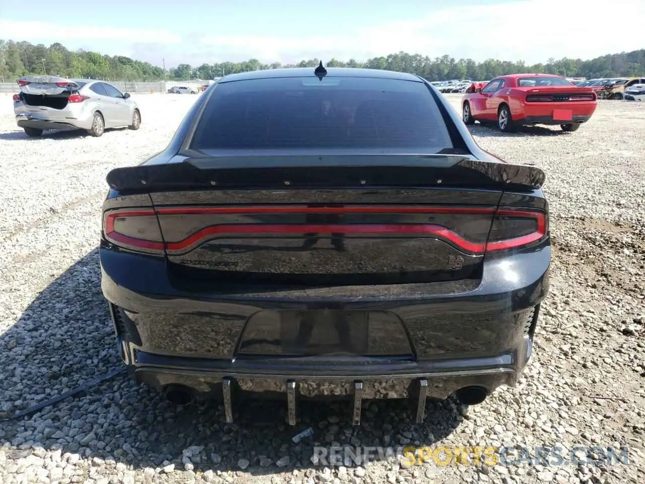 6 fotografías del automóvil dañado 2C3CDXGJ3MH604270 DODGE CHARGER 2021