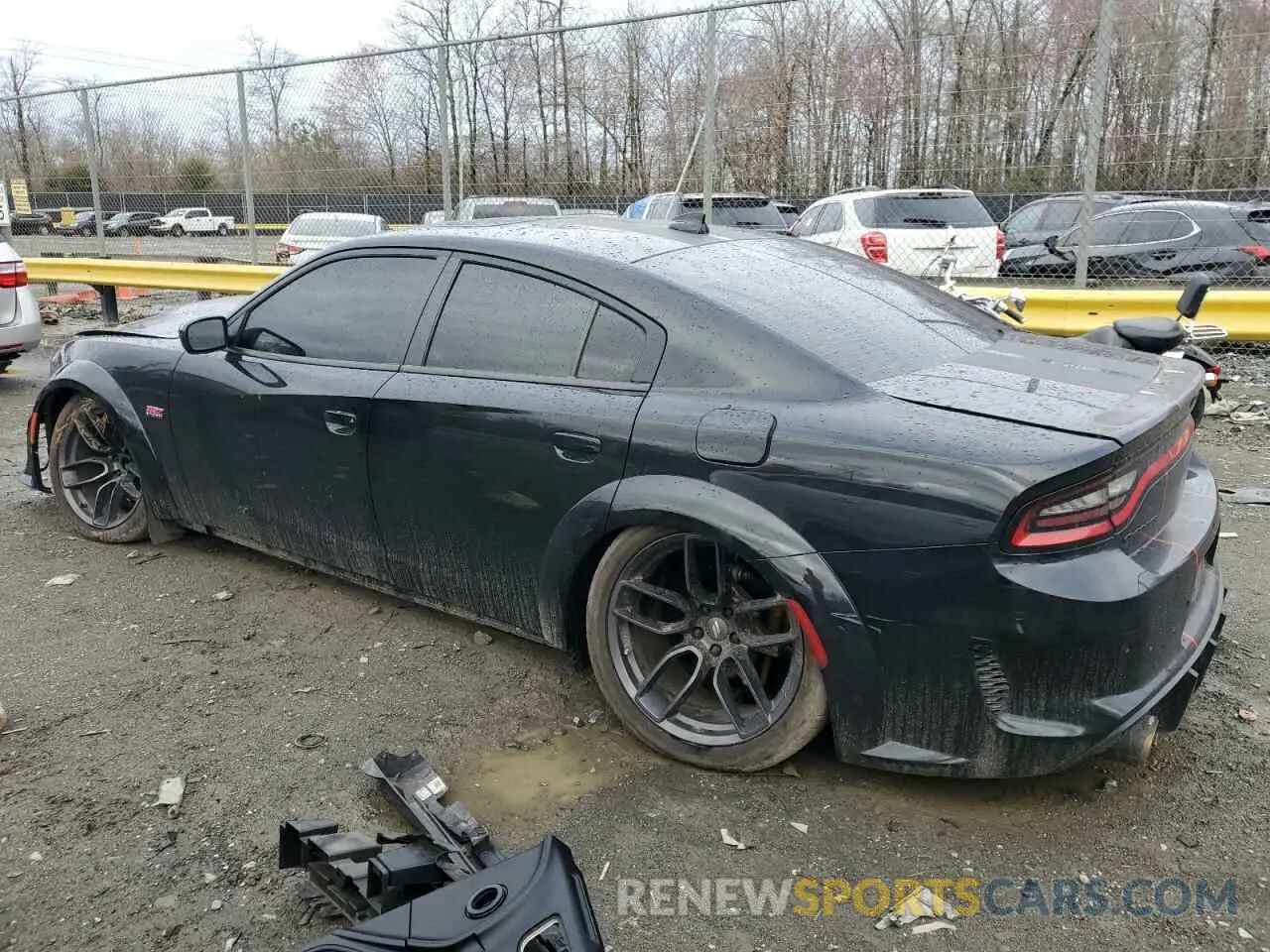 2 fotografías del automóvil dañado 2C3CDXGJ3MH620792 DODGE CHARGER 2021