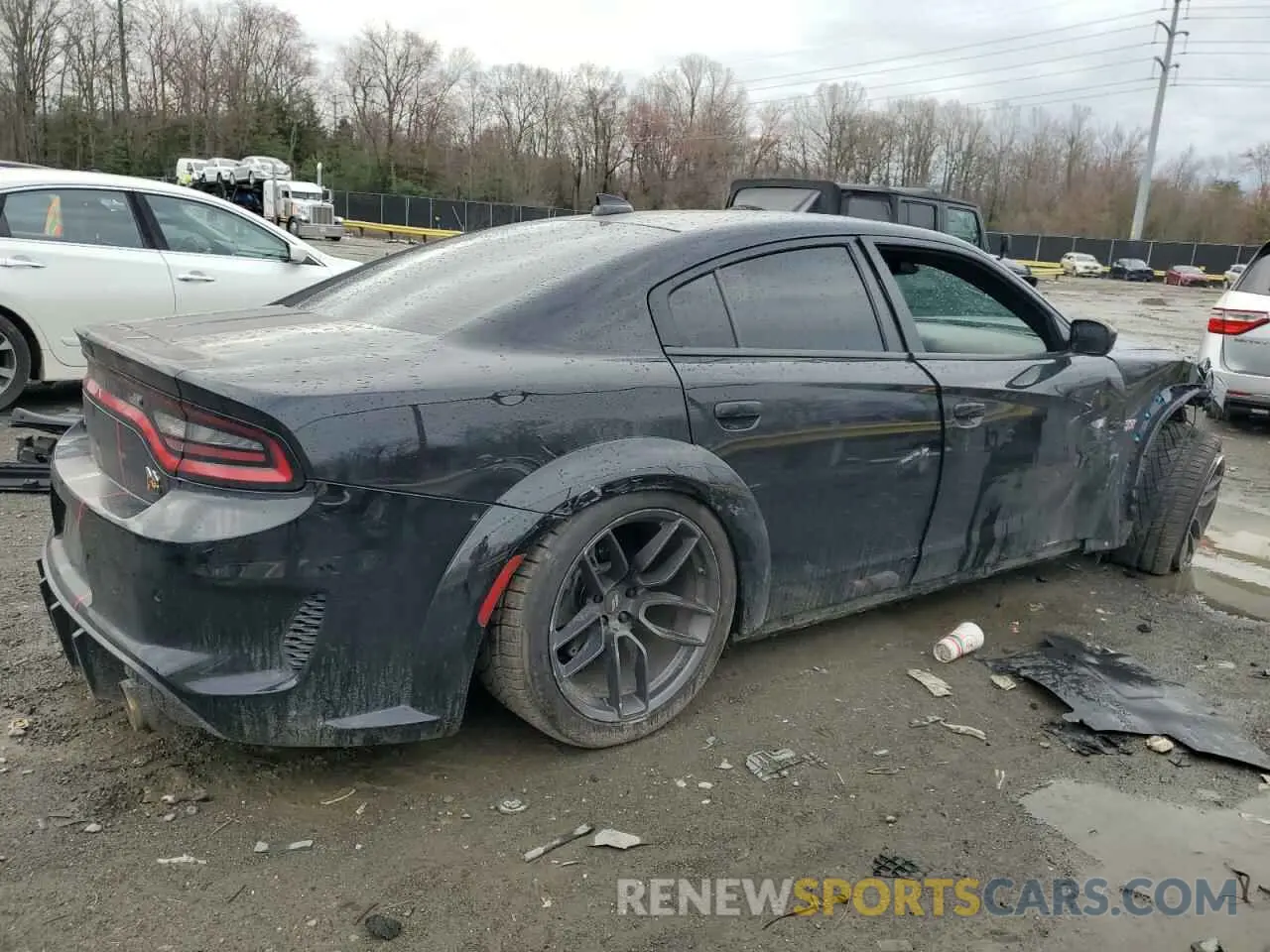 3 fotografías del automóvil dañado 2C3CDXGJ3MH620792 DODGE CHARGER 2021