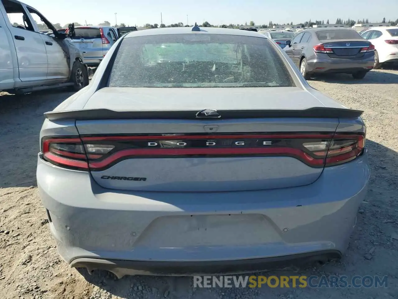 6 fotografías del automóvil dañado 2C3CDXGJ4MH565169 DODGE CHARGER 2021