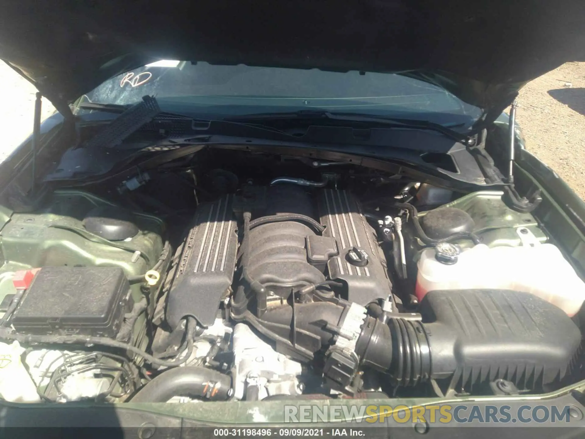 10 fotografías del automóvil dañado 2C3CDXGJ4MH566192 DODGE CHARGER 2021