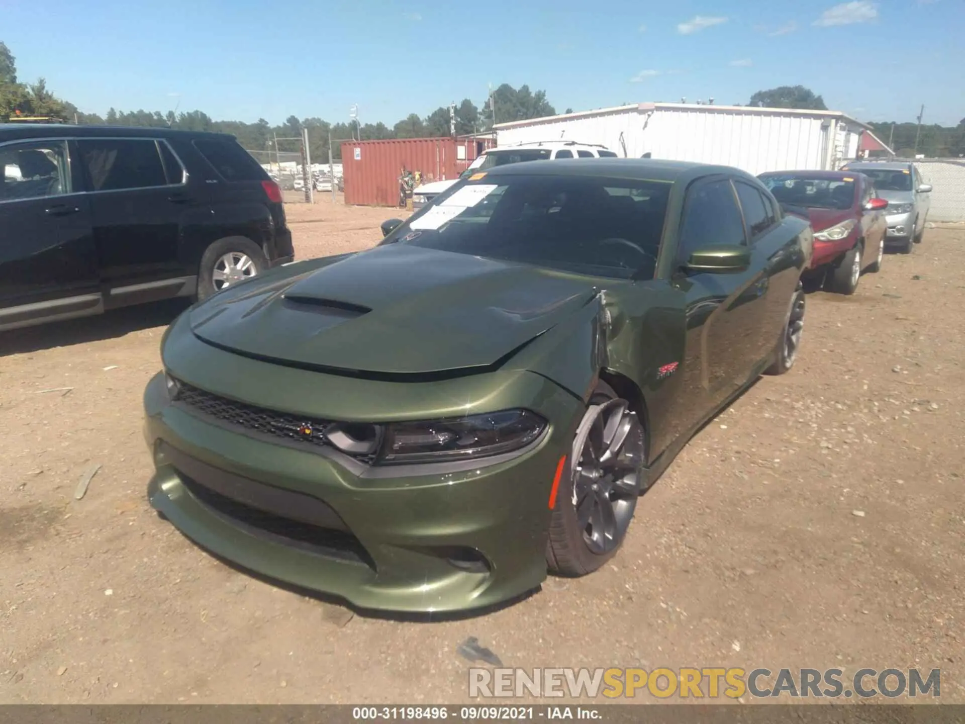 6 fotografías del automóvil dañado 2C3CDXGJ4MH566192 DODGE CHARGER 2021