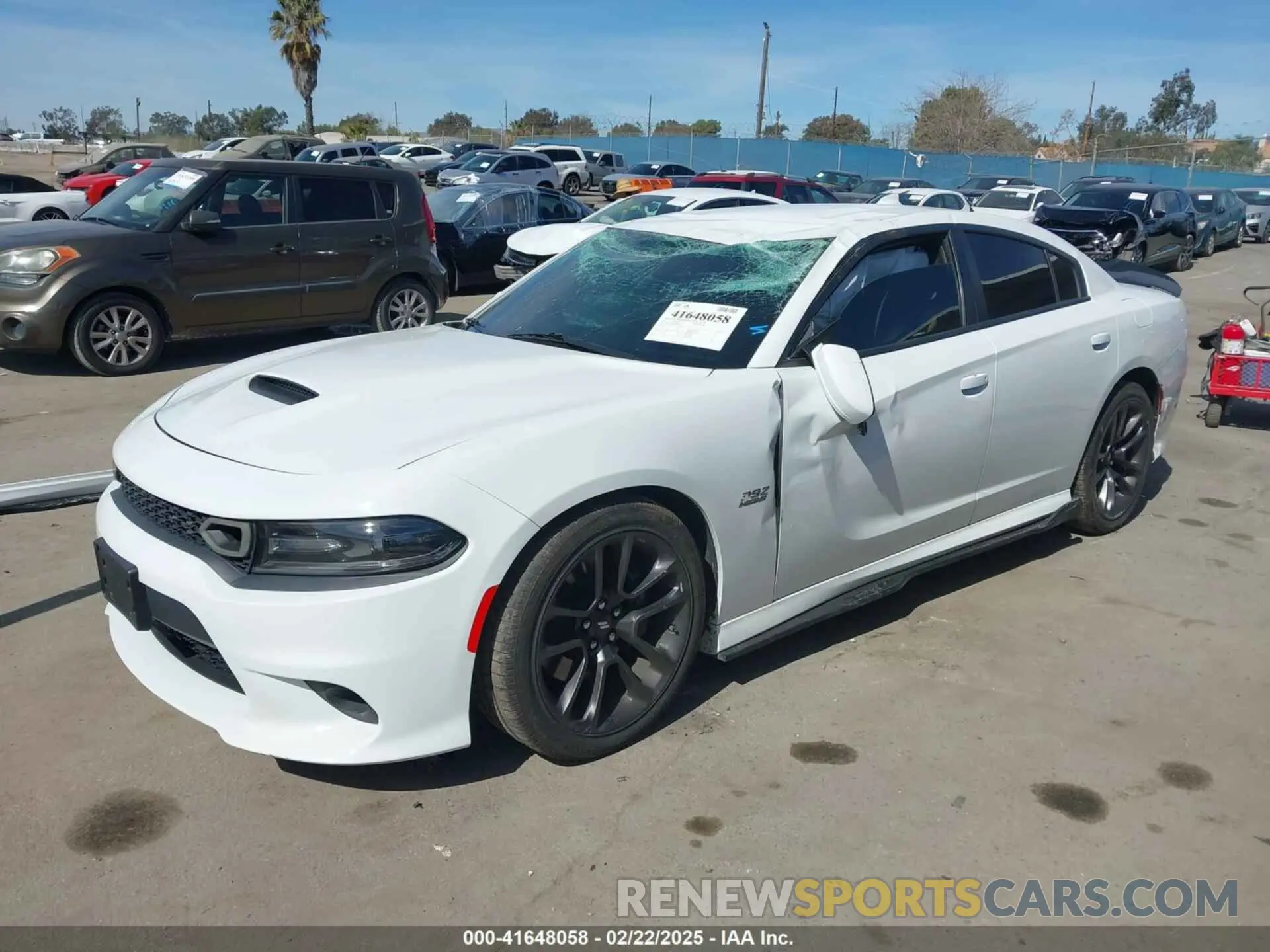 2 fotografías del automóvil dañado 2C3CDXGJ4MH601099 DODGE CHARGER 2021