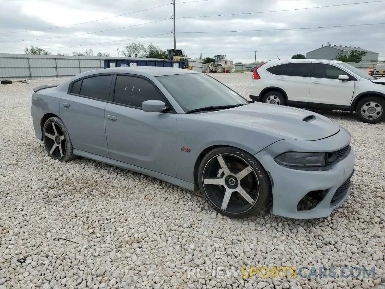4 fotografías del automóvil dañado 2C3CDXGJ4MH614578 DODGE CHARGER 2021