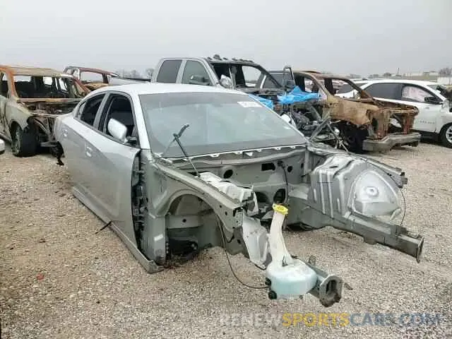 11 fotografías del automóvil dañado 2C3CDXGJ5MH611866 DODGE CHARGER 2021