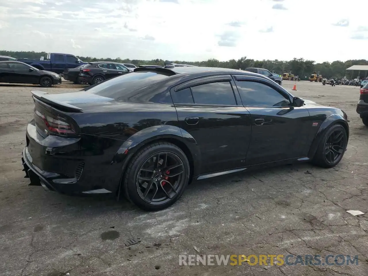 3 fotografías del automóvil dañado 2C3CDXGJ5MH645077 DODGE CHARGER 2021