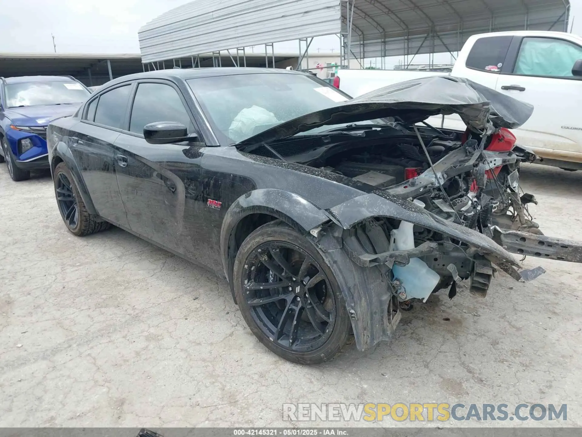 1 fotografías del automóvil dañado 2C3CDXGJ5MH685014 DODGE CHARGER 2021