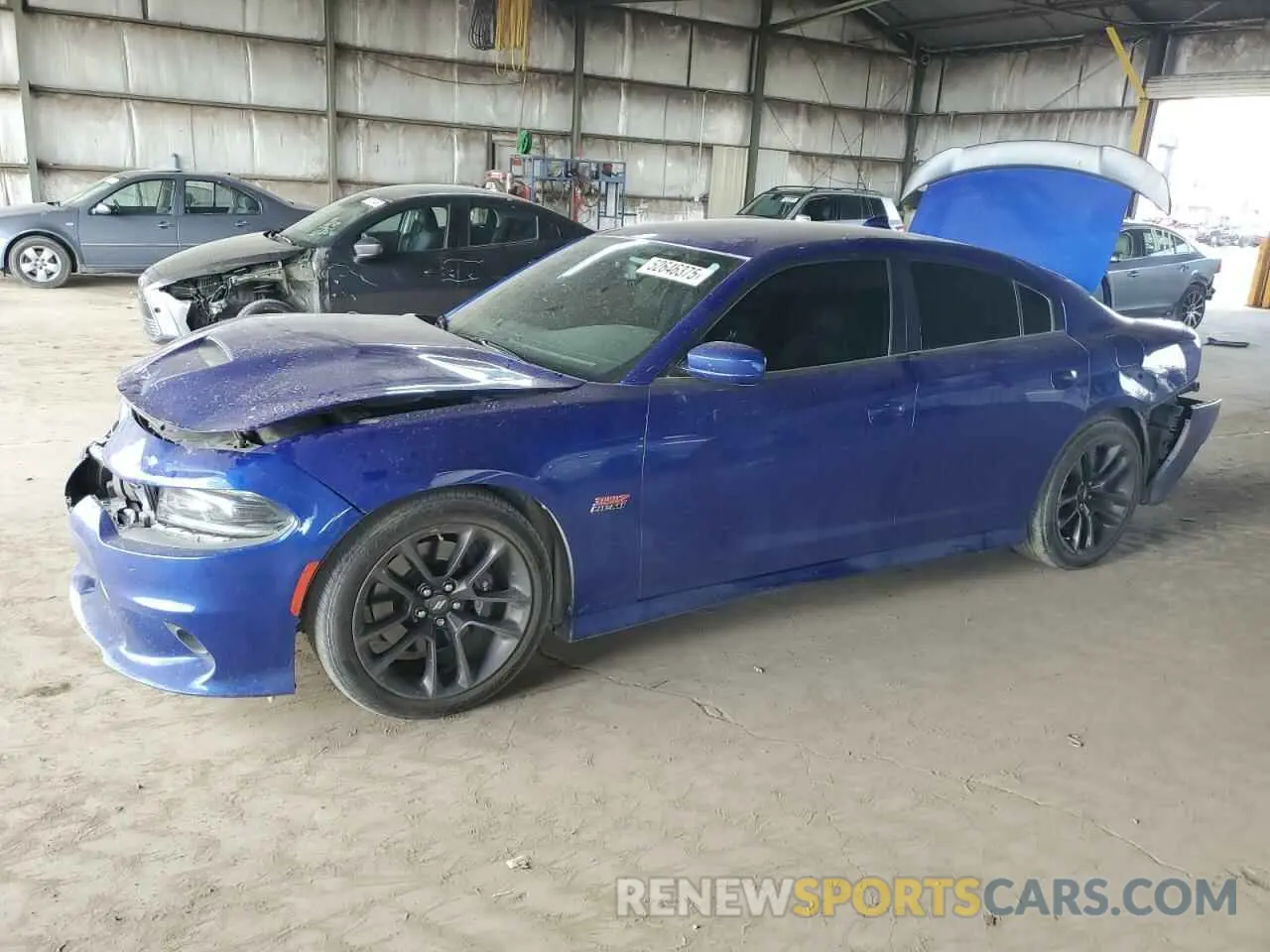 1 fotografías del automóvil dañado 2C3CDXGJ6MH565268 DODGE CHARGER 2021