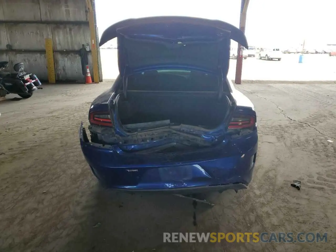 6 fotografías del automóvil dañado 2C3CDXGJ6MH565268 DODGE CHARGER 2021