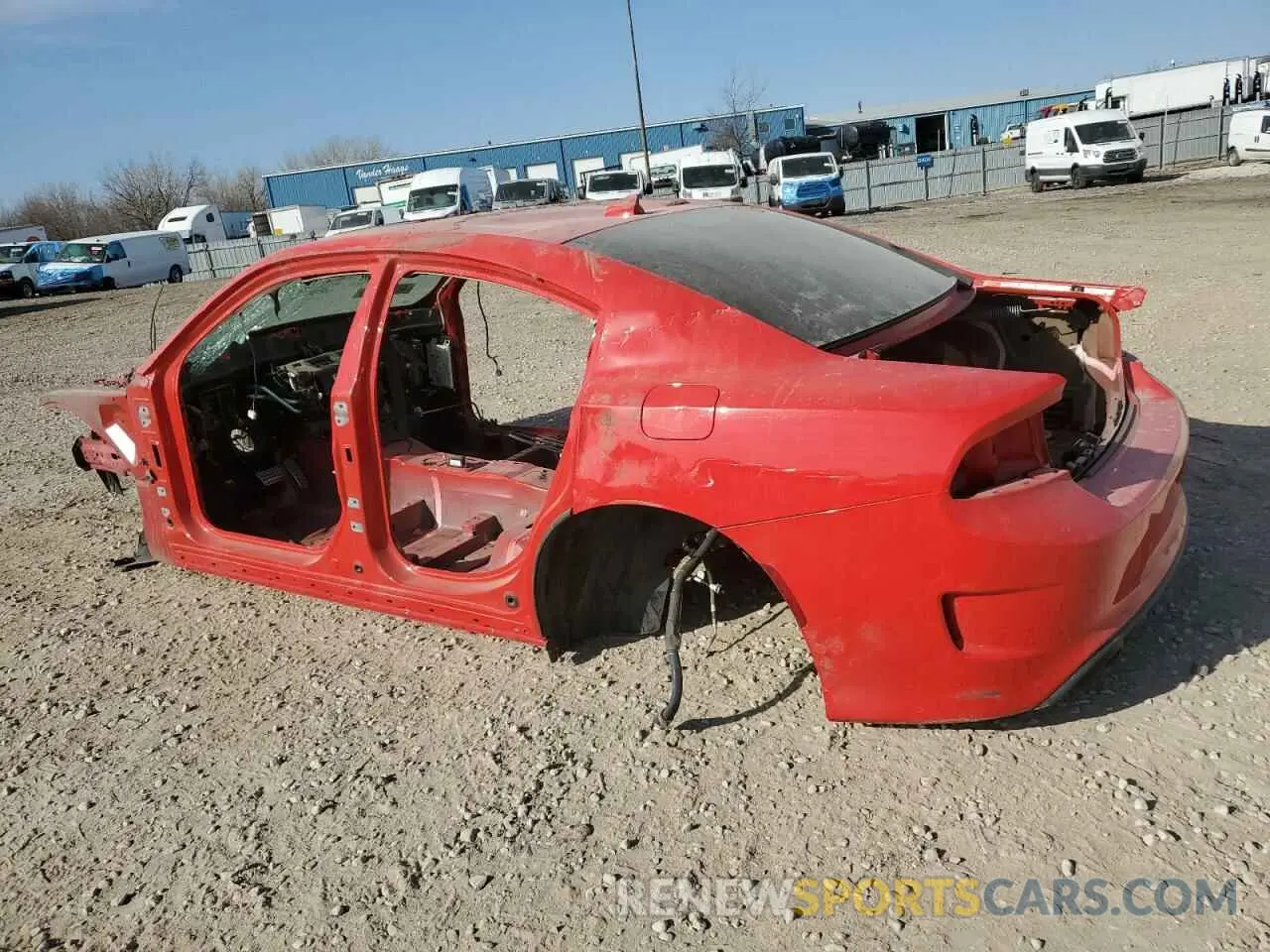 2 fotografías del automóvil dañado 2C3CDXGJ7MH544266 DODGE CHARGER 2021