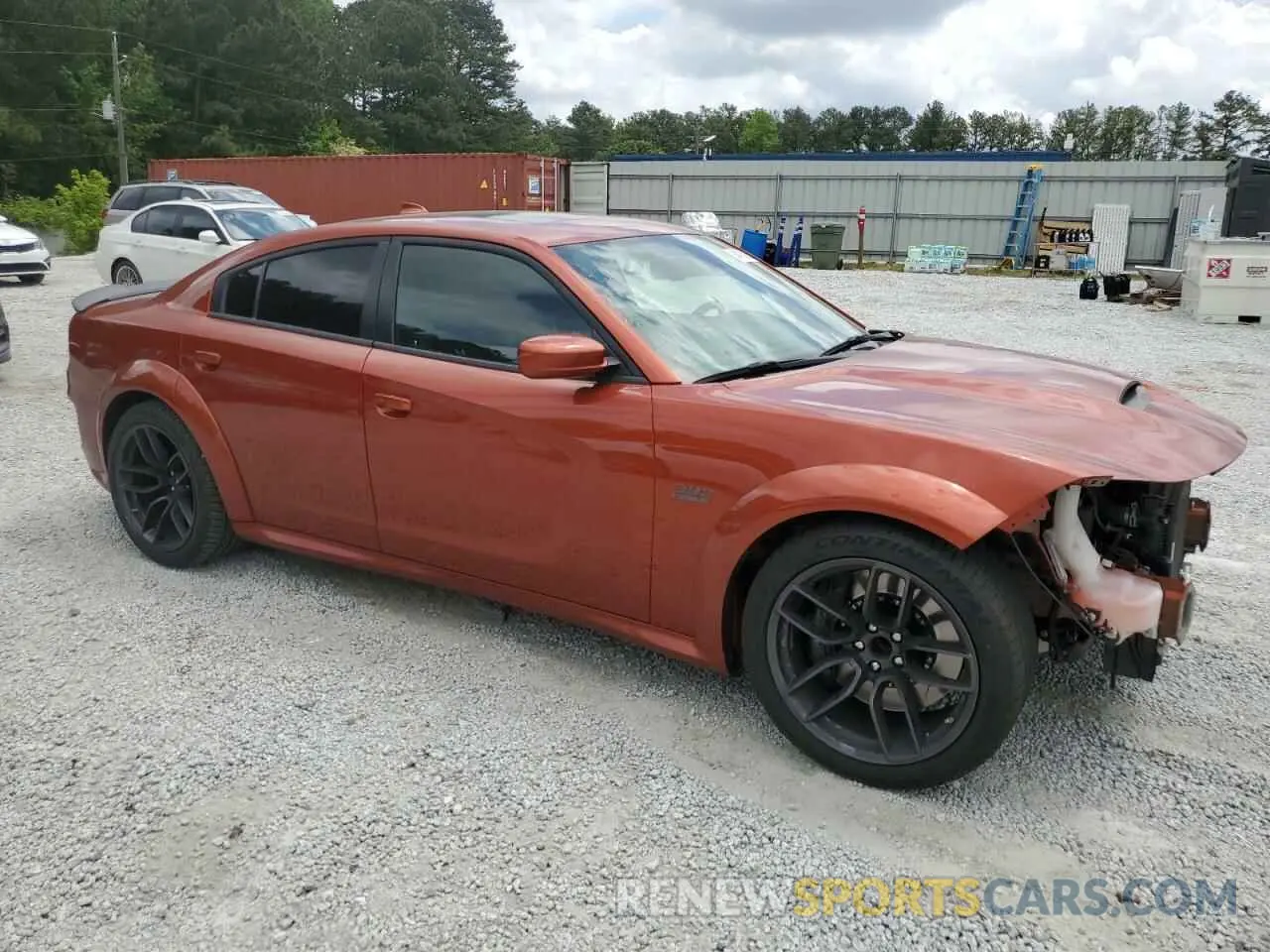 4 fotografías del automóvil dañado 2C3CDXGJ7MH588140 DODGE CHARGER 2021